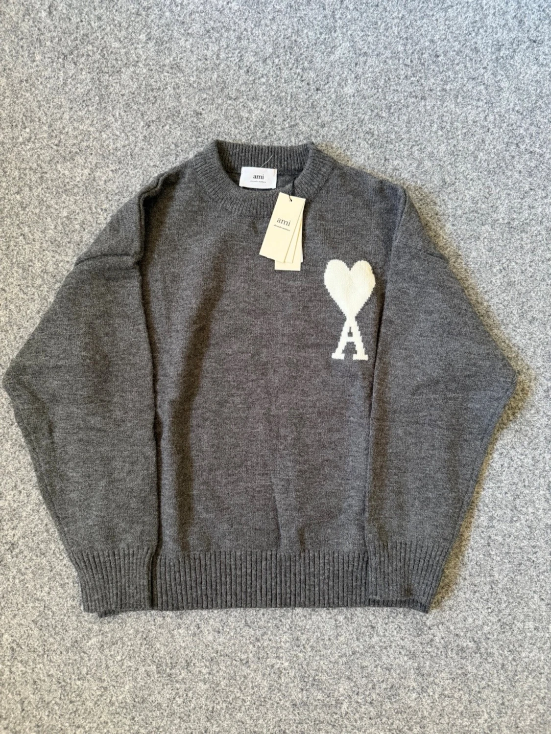 AMI Paris gray sweater