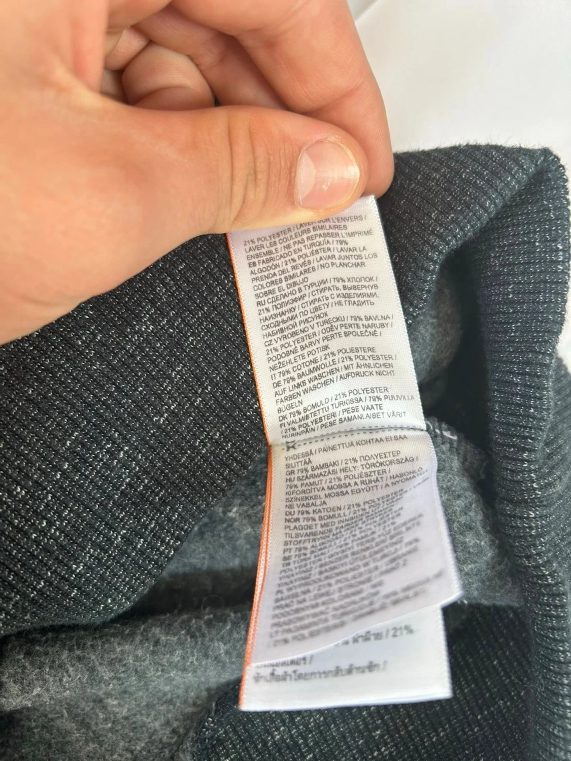 Mörkgrå Superdry hoodie - 4