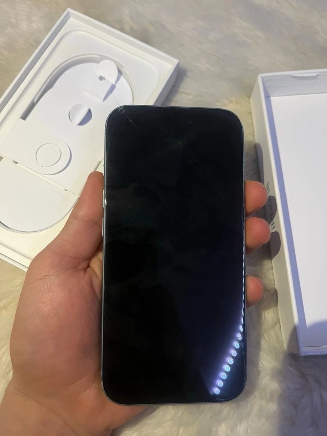 Iphone 16 turkos - 2