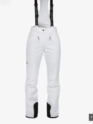 Vita skidbyxor med hängslen  - Snygga vita täckbyxor från Everest. Använda en gång i Romme förra året, men annars som nya. Köpa för 2600kr. Pris kan diskuteras, kan posta snabbt om du vill köpa inför sportlovet!!☺️☺️☺️