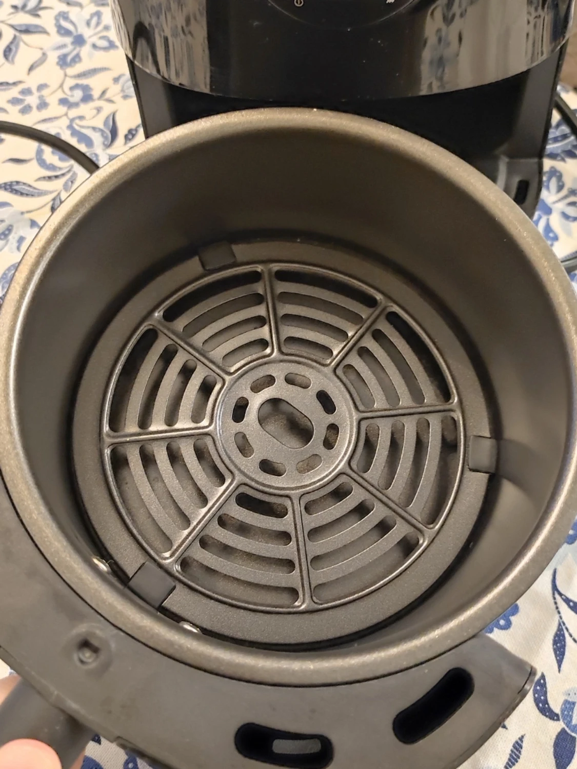 Svart airfryer från Menuett - 2