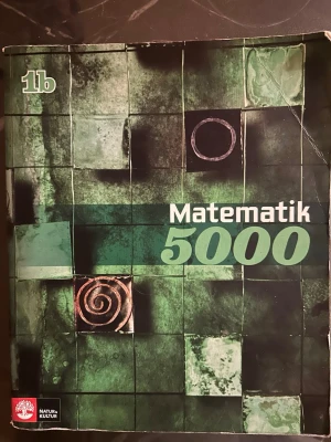 Matematik 1b kursbok - Matematik 5000 1b. Bra skick