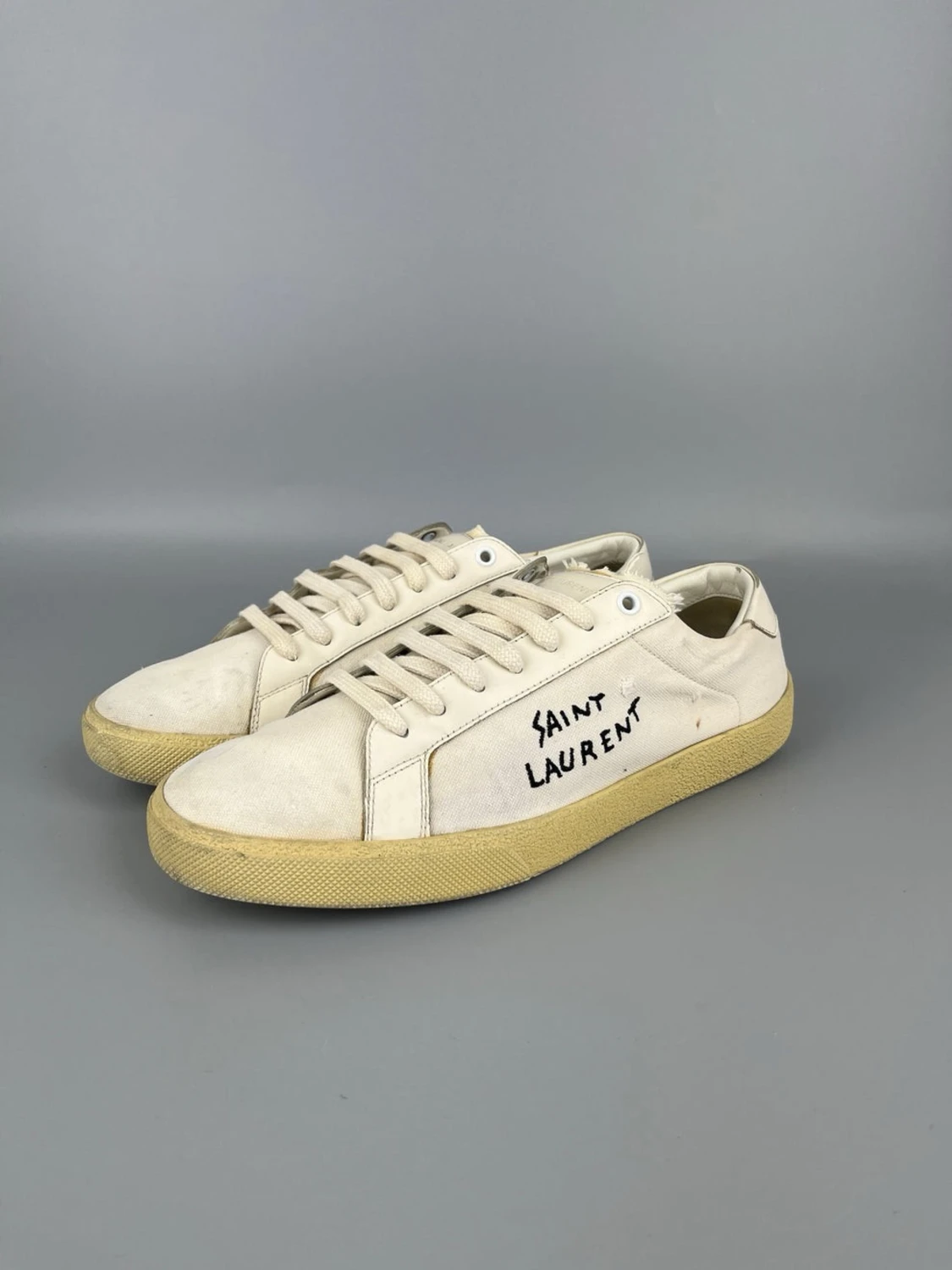 Saint Laurent SL/06 Court Sneaker Size 43 - 1