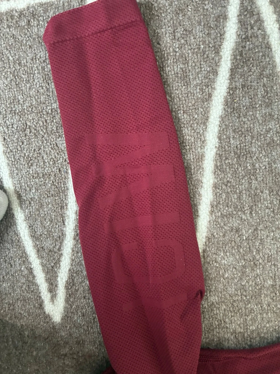 Vinröda seamless leggings från ICANIWILL - 2
