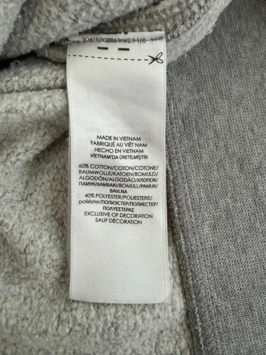Ljusgrå Polo Ralph Lauren Hoodie Big Pony - 4