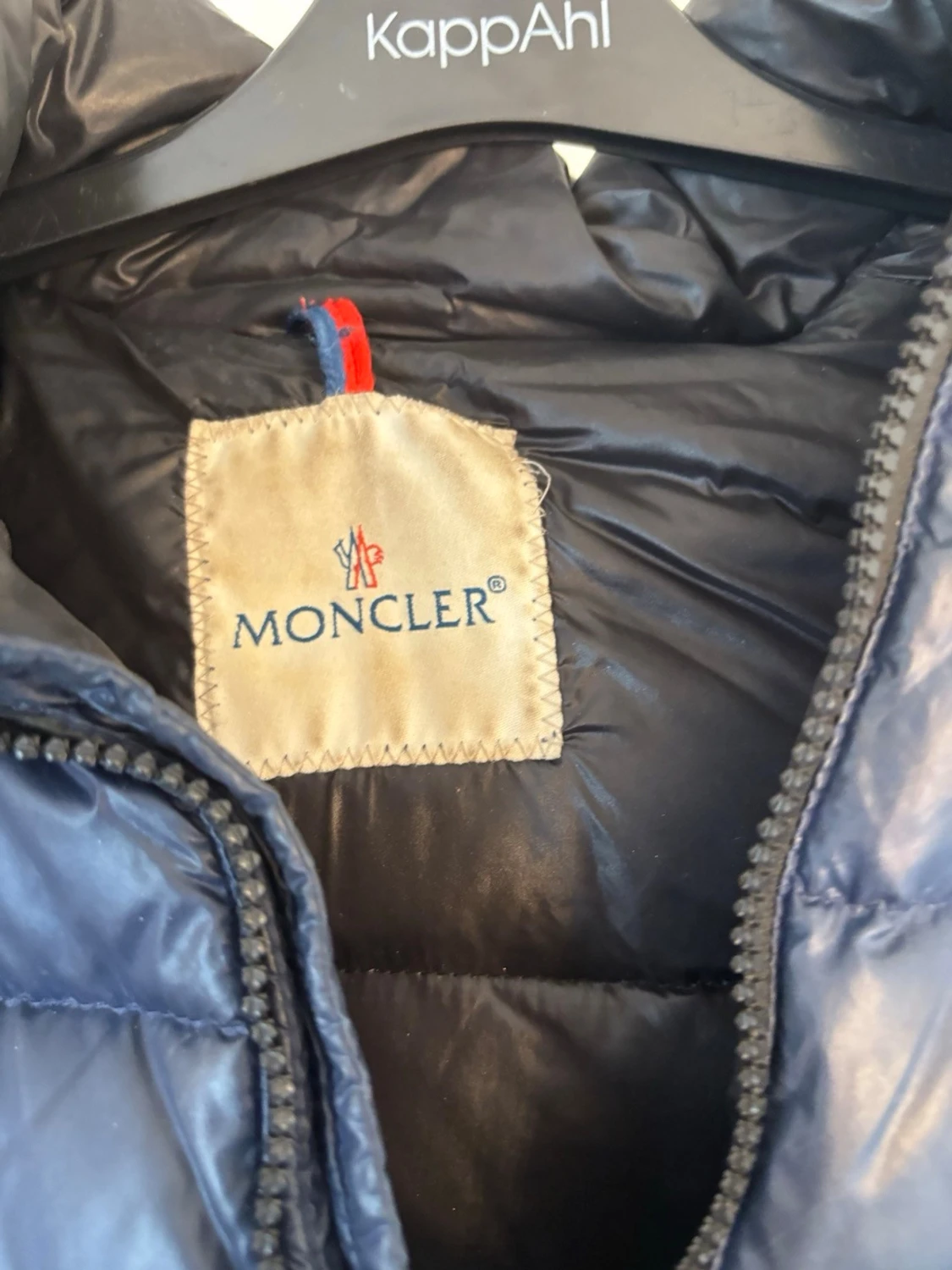 Blå dunjacka från Moncler - 1
