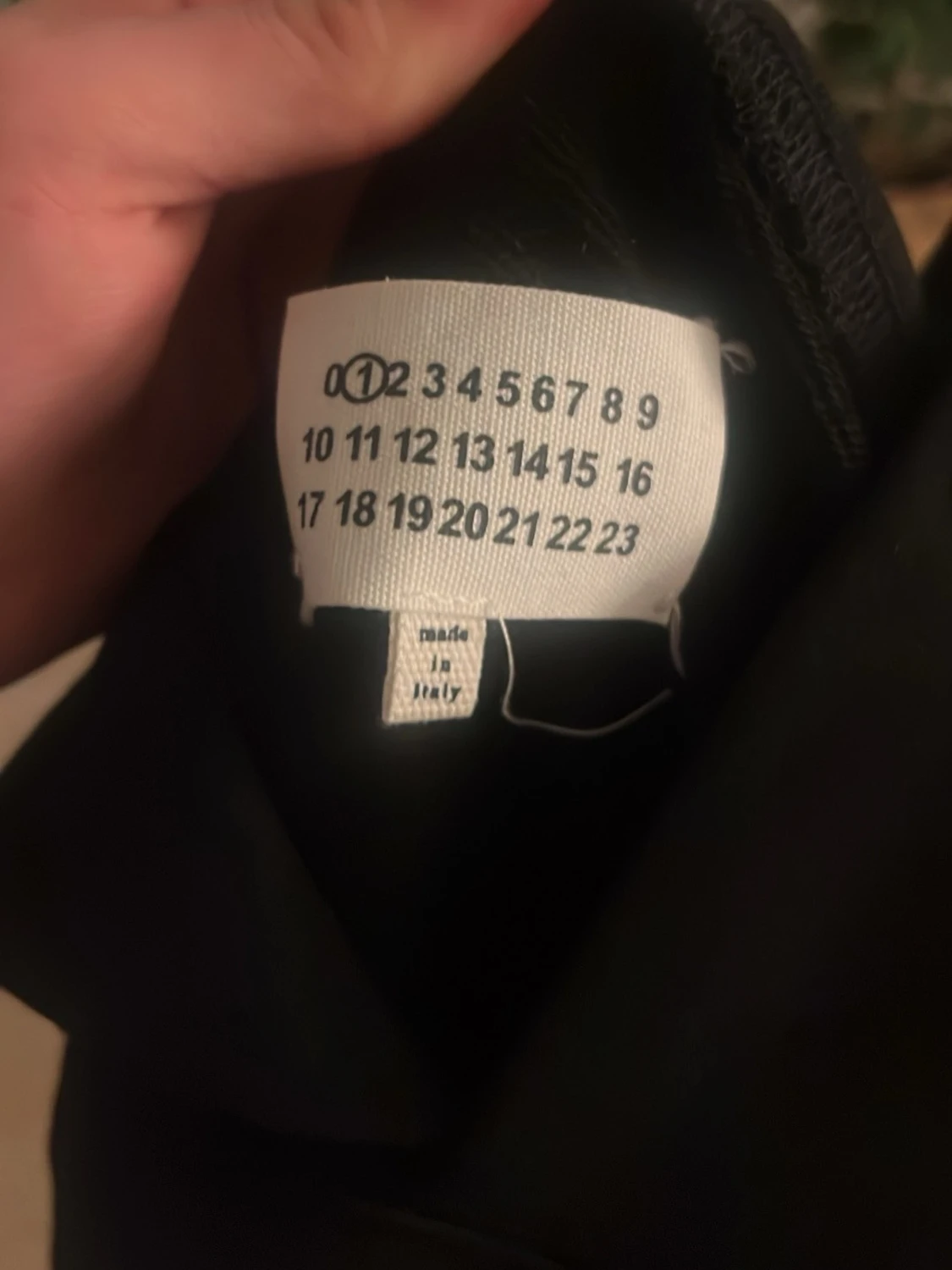 Svart hoodie Maison Margiela - 2