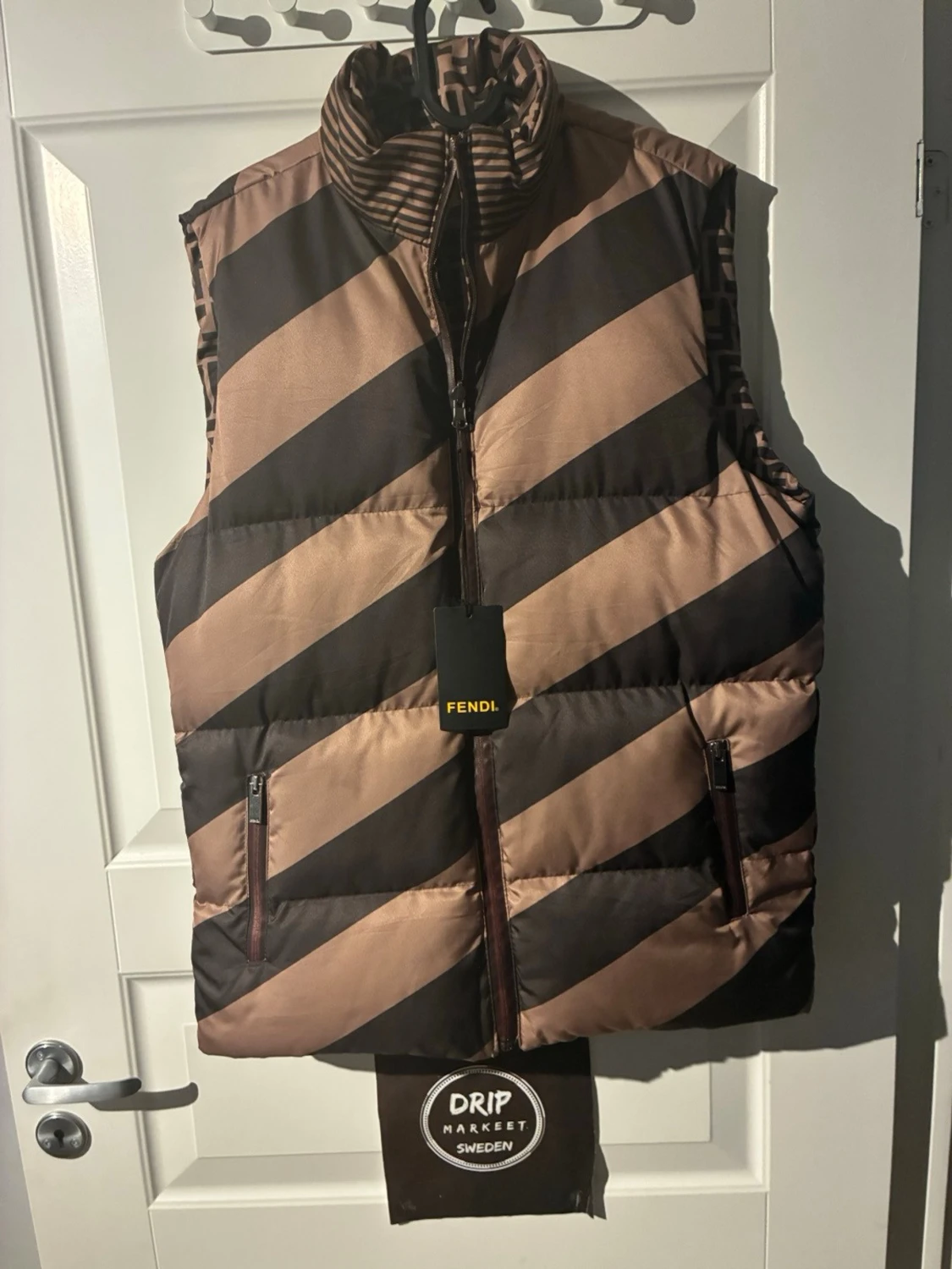 Fendi väst brun  - 3