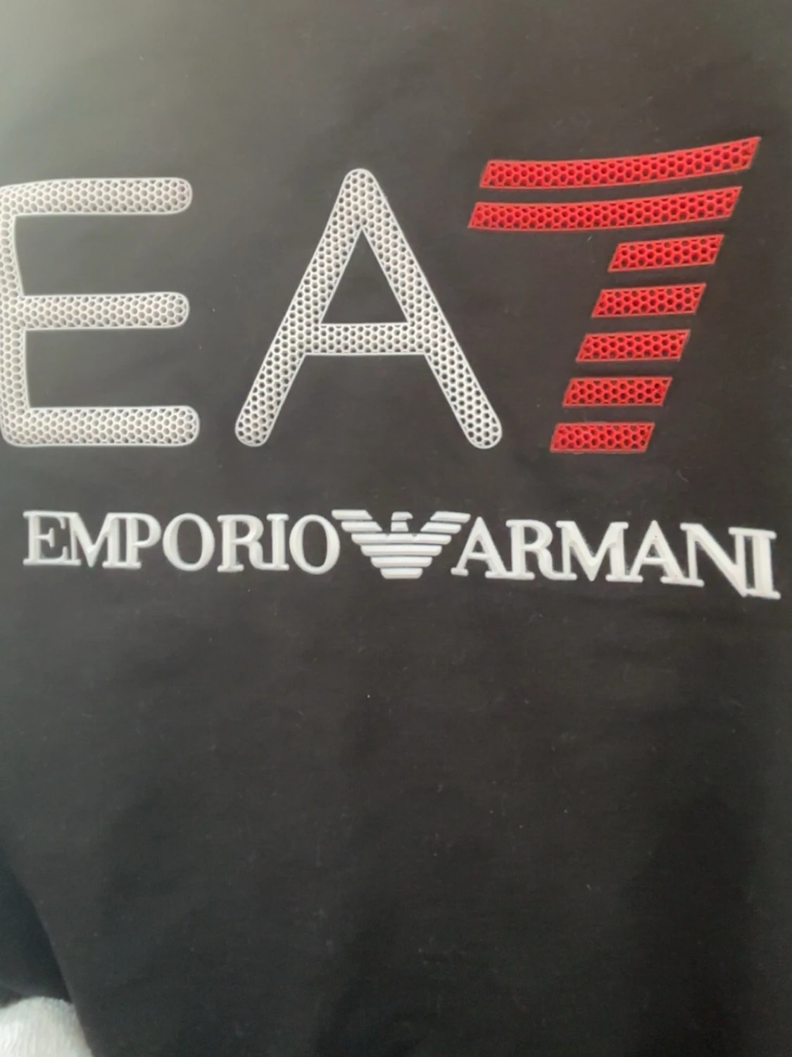 Svart sweatshirt från Emporio Armani - 1
