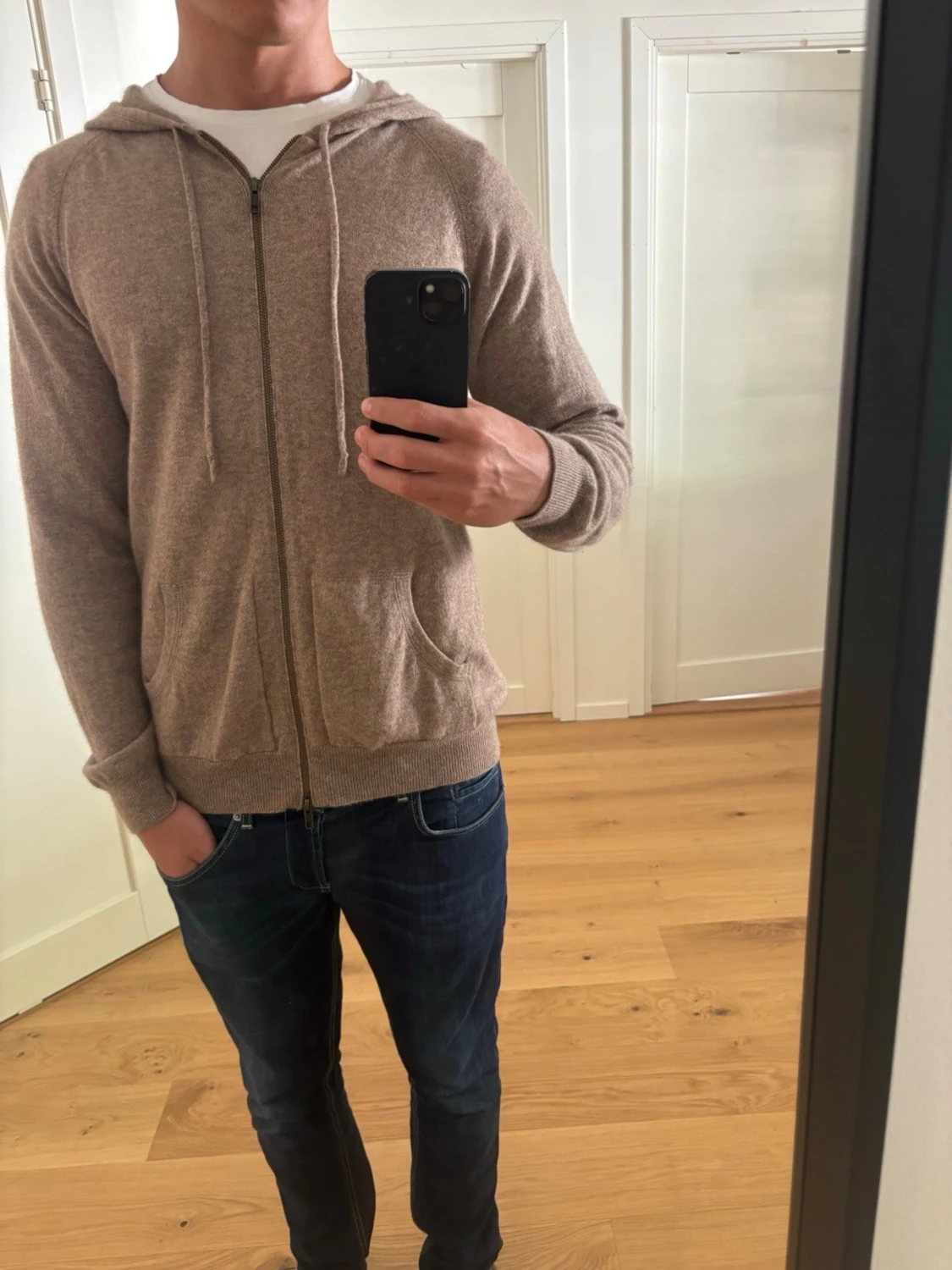 Cashmere hoodie