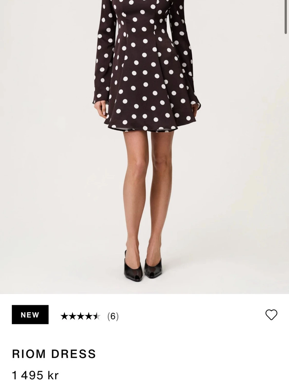 Adoore klänning Riom mini dress storlek 32 helt ny! 