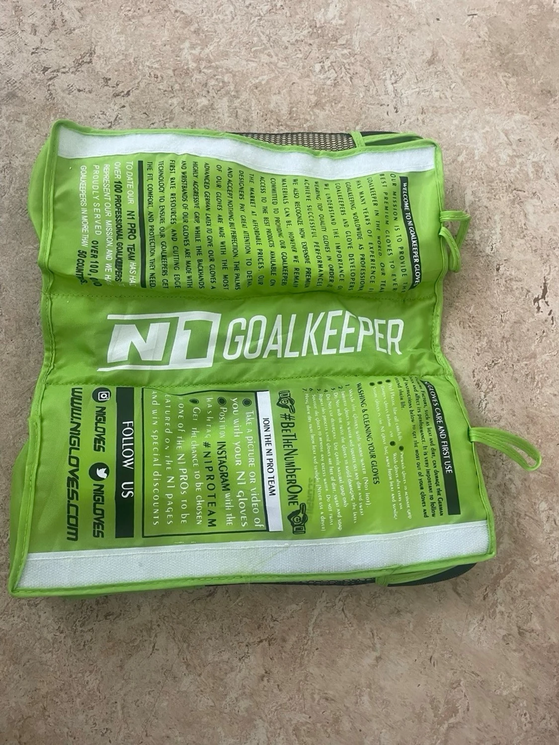 N1 Goalkeeper målvaktshandskar - 3