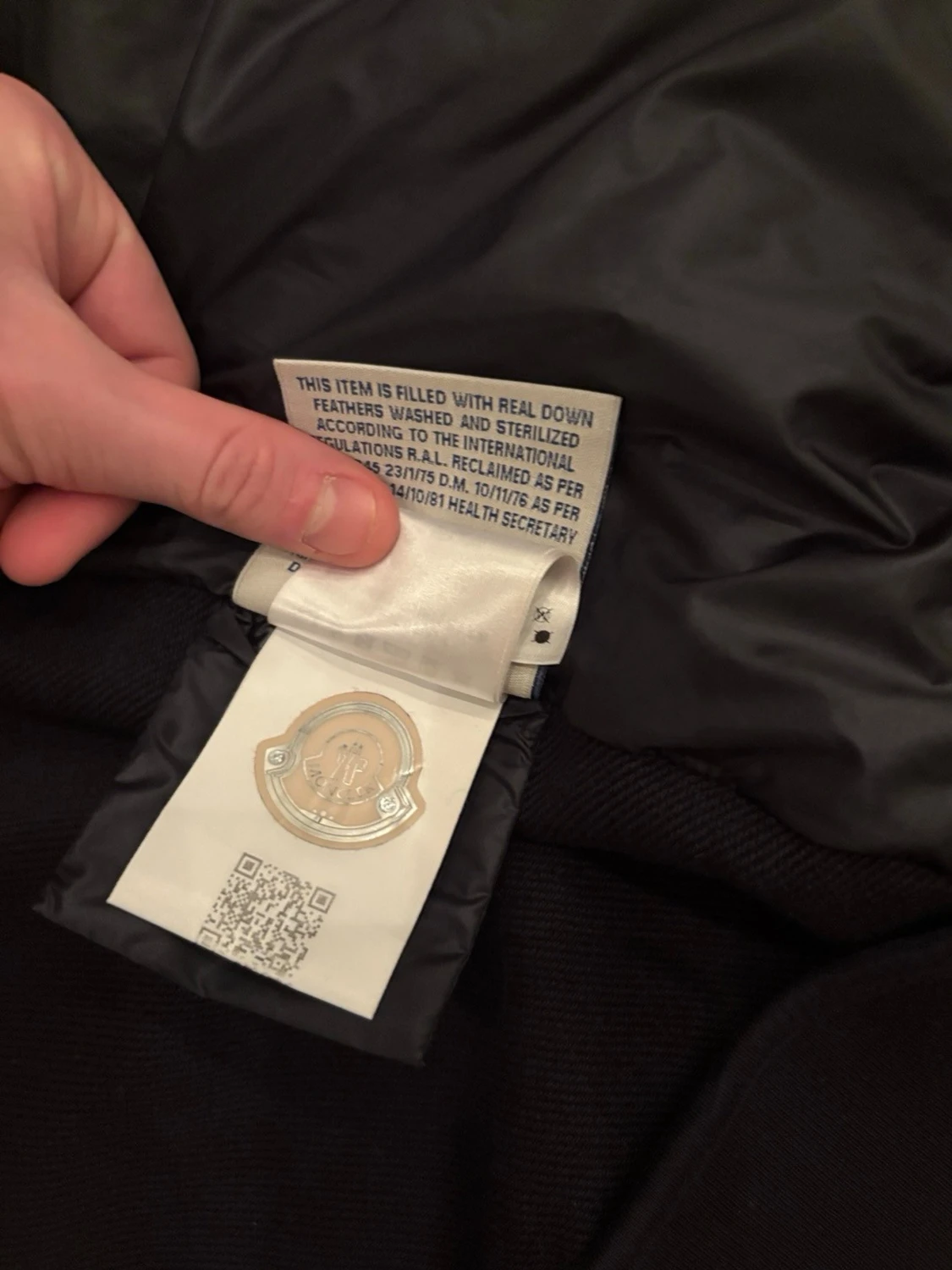 Svart cardigan från Moncler - 2