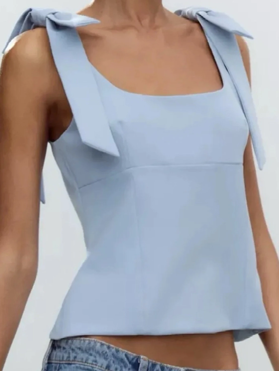 Ljusblå linnetopp - 1