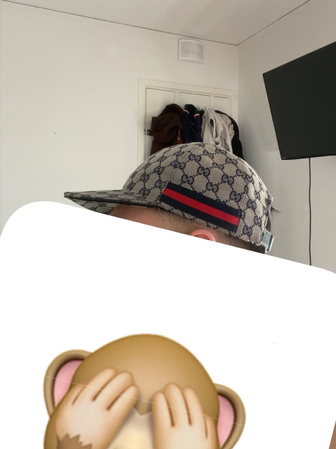 Gucci keps med GG-mönster