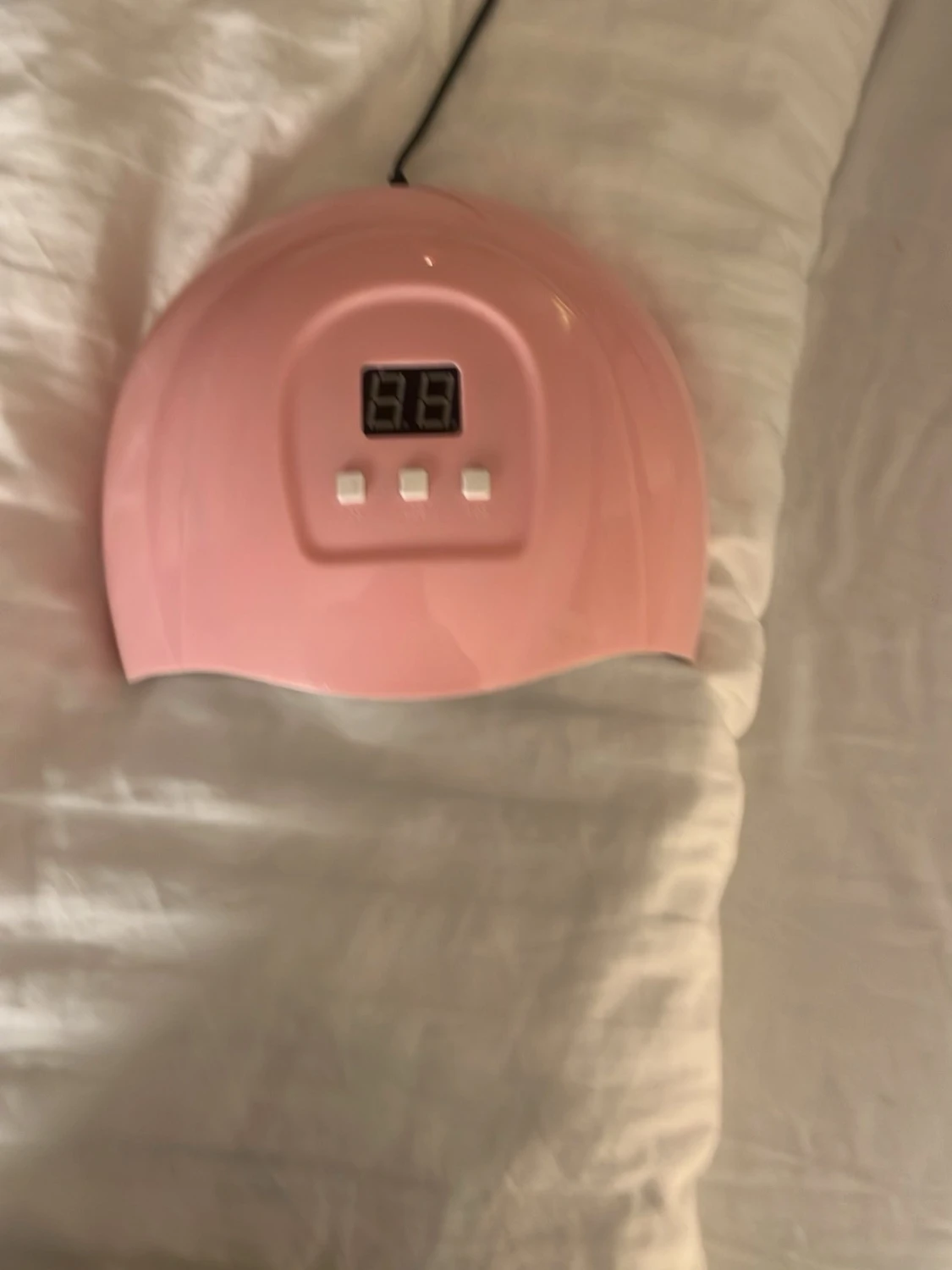 Rosa LED UV-lampa för naglar