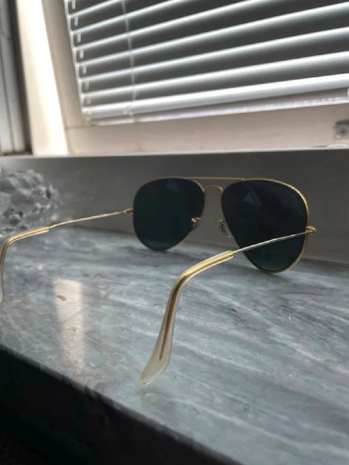 Ray-Ban aviator solglasögon guld - 3