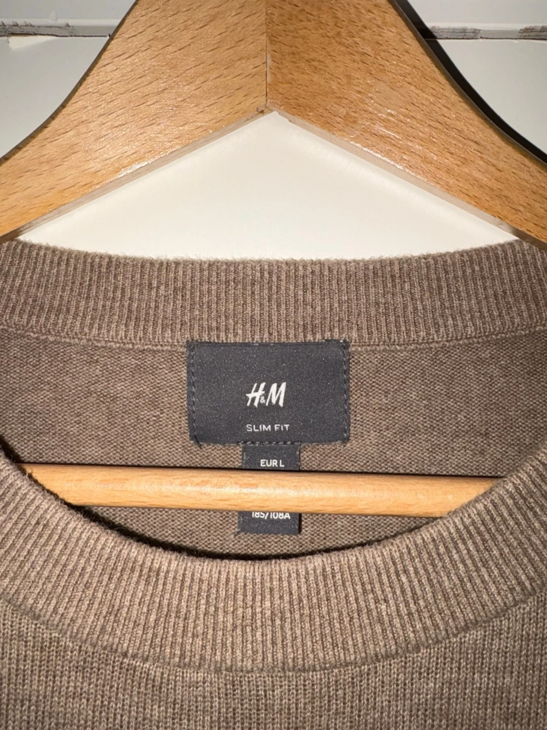 Brun tröja från H&M Slim Fit - 1