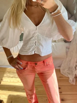 Blus från hm - Super fin linne blus från hm, storlek M.