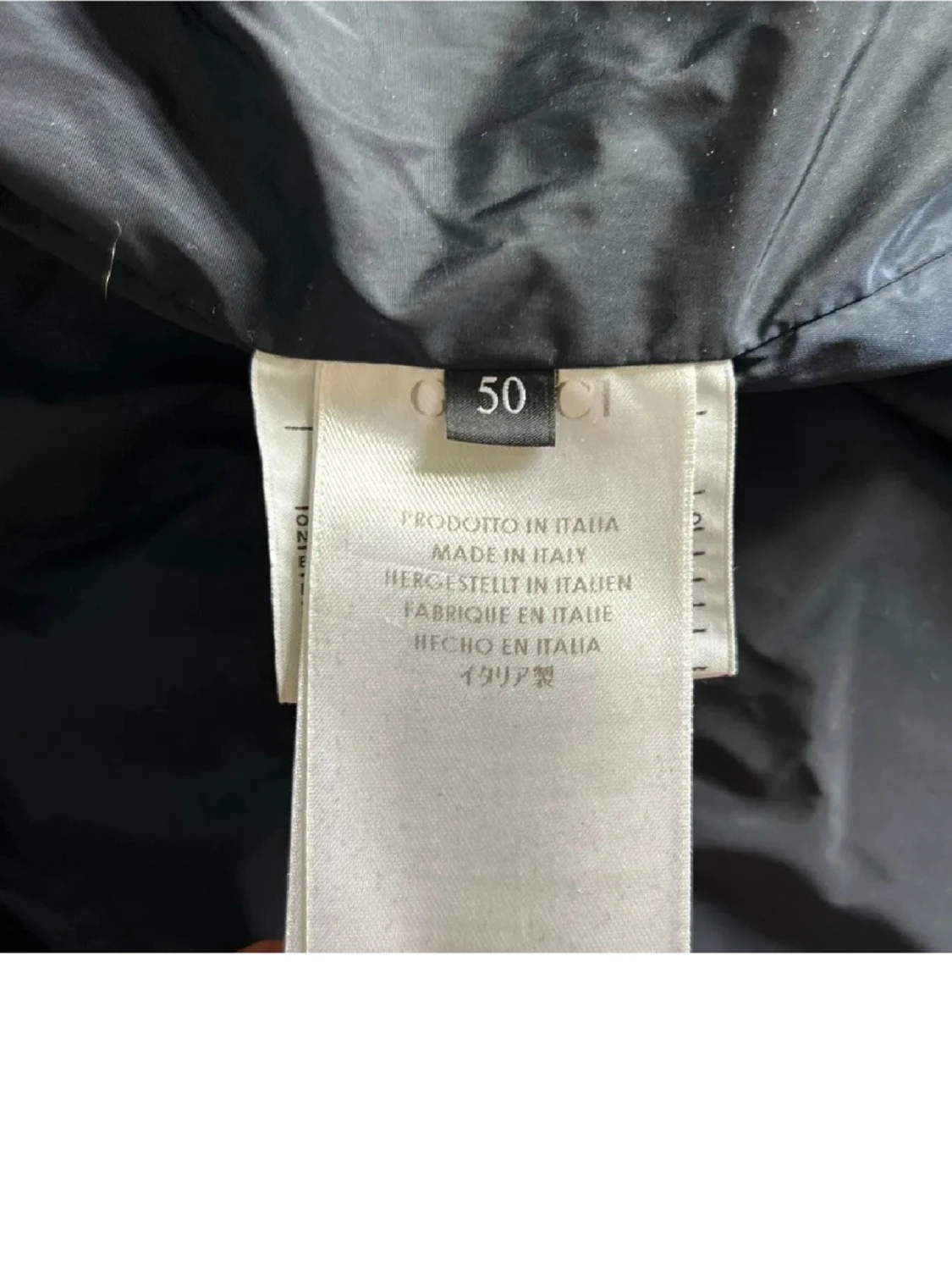 Mörkblå gucci jacka - 4