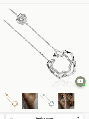 Halsband silver ioaku - Halsband i silverfärg, rostfritt, köpt för 599.