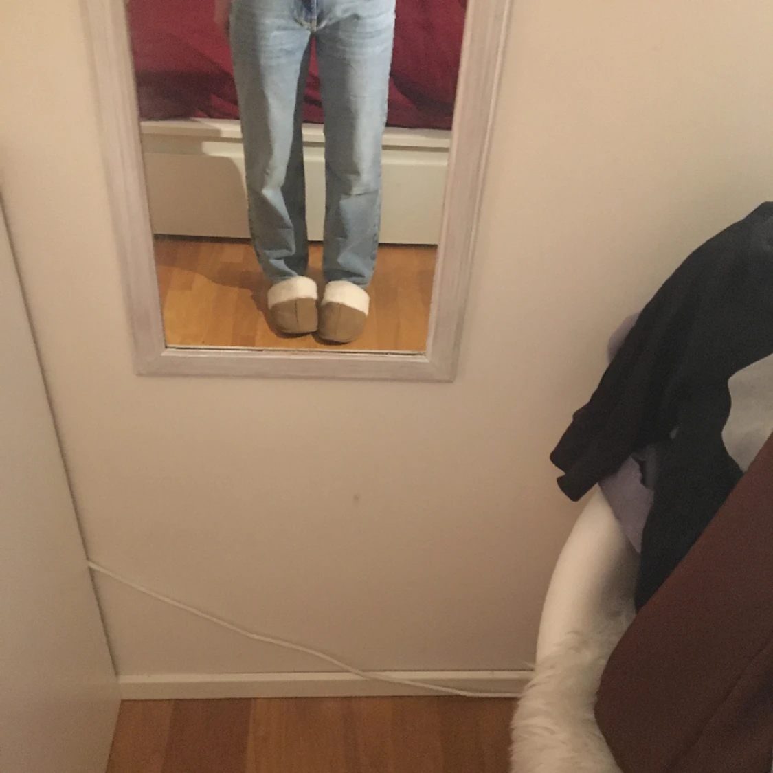 Low waist straight jeans gina