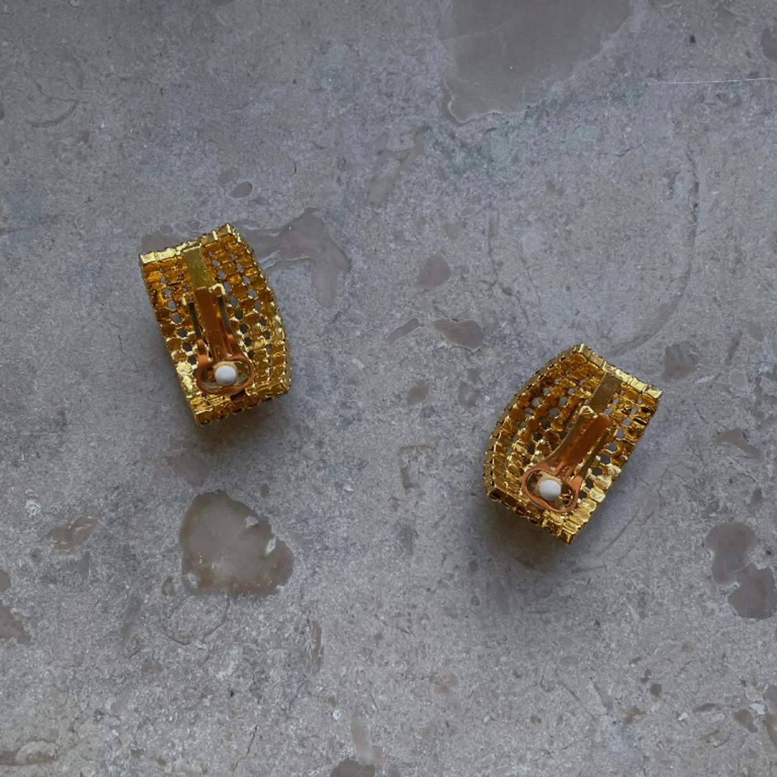 Vintage Colorful Crystal Earrings - 91