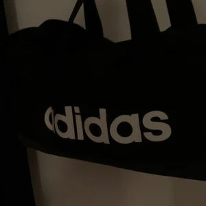 Tränings Väska  - Jätte snygg och praktiskt trängnings väska ifrån Adidas. Perfekt att ha med sig till gymet. Aldrig använd och säljer för att den var mycket mindre🩷 skicka till mig om du vill ha mått💓