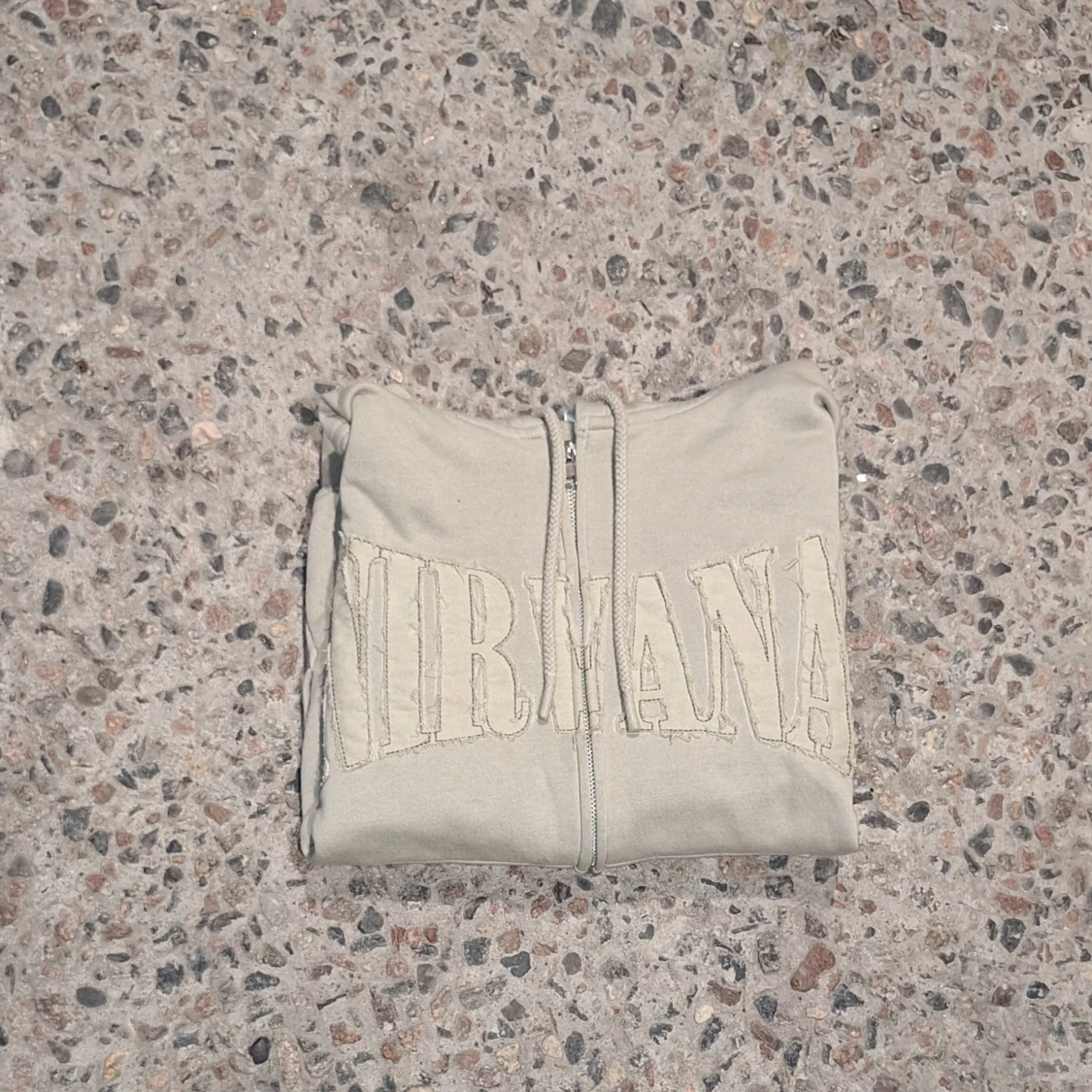 NIRVANA distressed hoodie