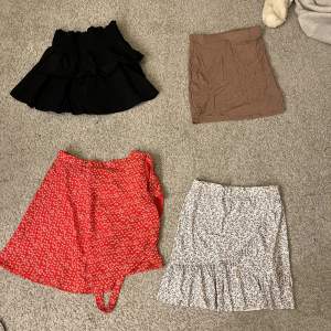 Hej! Säljer dessa 4 kjolar 💞Alla är i mycket bra skick. Pris kan diskuteras 