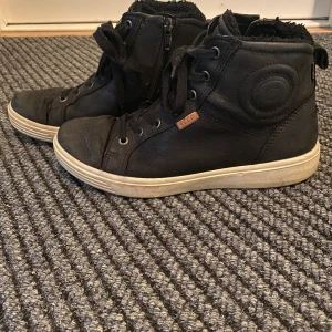 Vinterskor  - Vinterskor från Ecco i äkta skin och äkta ull i bra sick i storlek 38 