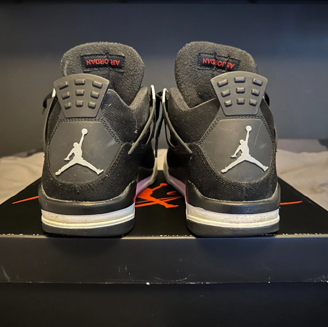 Jordan 4 Retro SE black canvas  - 90