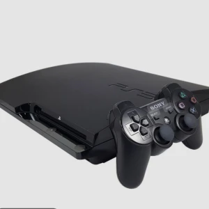 Ps3 - Funkar som den ska medföljer en kontroll och laddare till den och sladden t väggen 