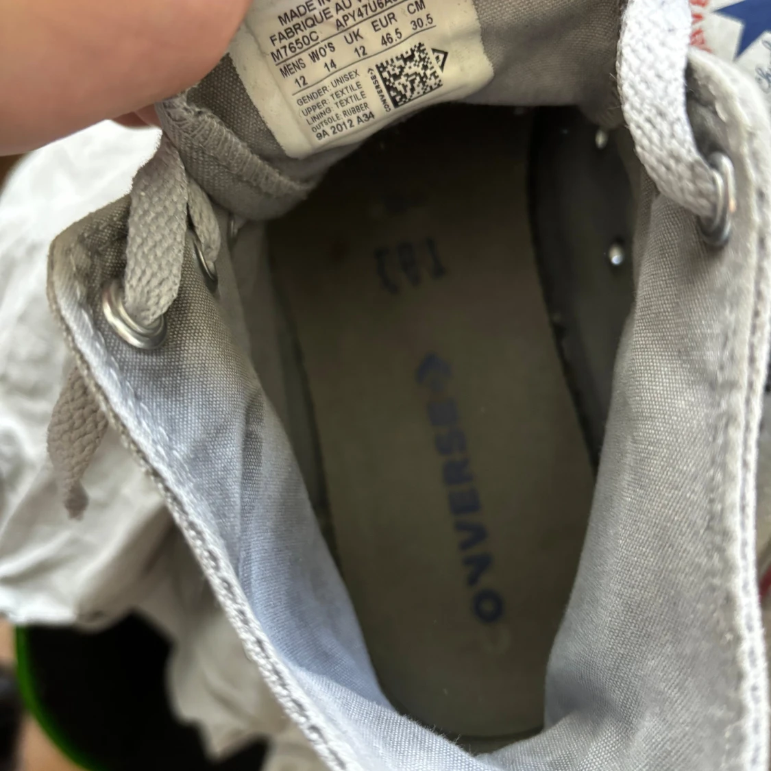 Converse smokey grey limted edition  - 92