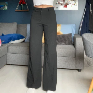 Svarta kostymbyxor  - bra skick, knappt använda. storlek 36