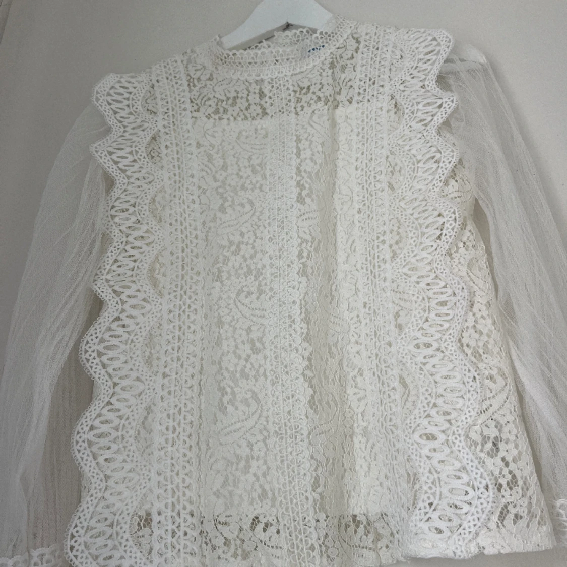 Vit fin meshtop - 90