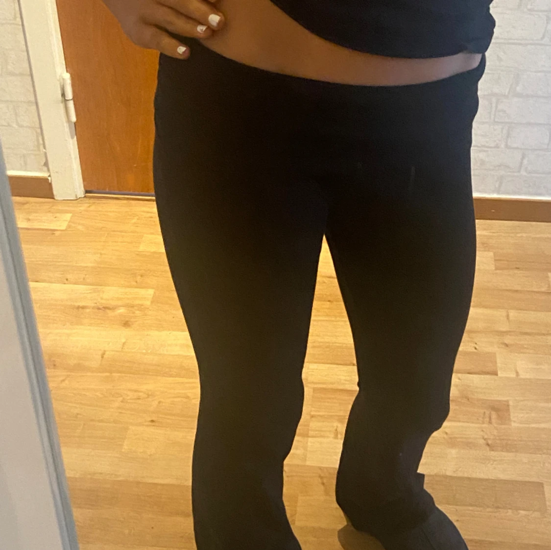 Svarta yoga pants  - 90