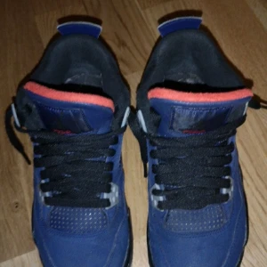 Jordan 4 winterized blue  - Jag vill sälja dom snabbt för att få lite pengar sparar bara lite den kostar egentligen 4000kr till 11000kr men den är lite skadad och jag vill int sälja skadade saker så mycke 