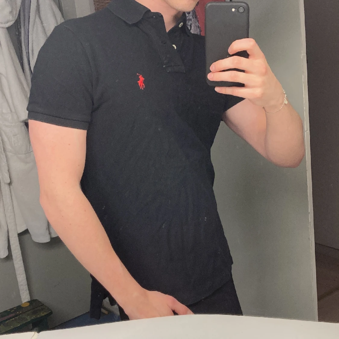 Ralph Lauren piké, Svart