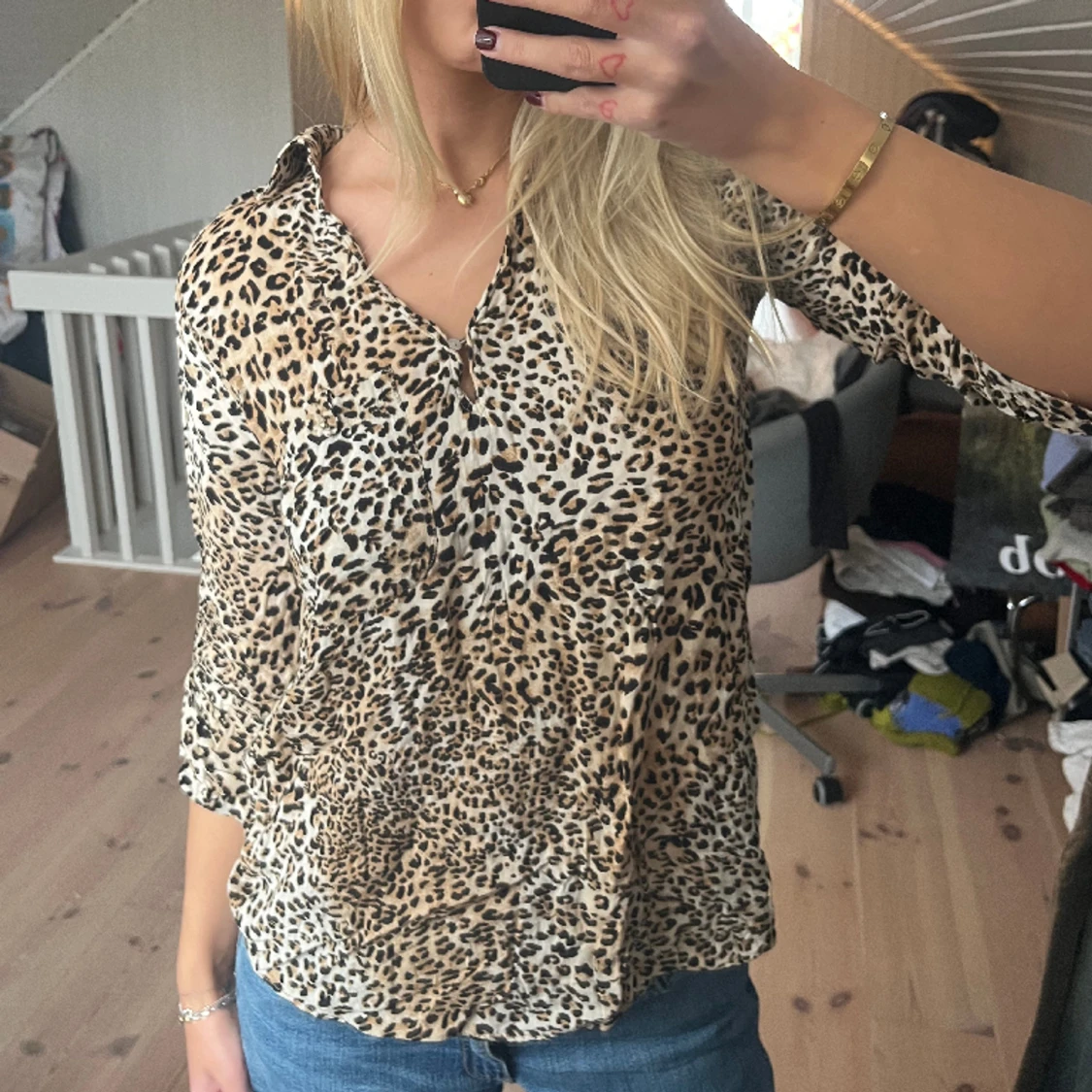 Blus i leopard - 90