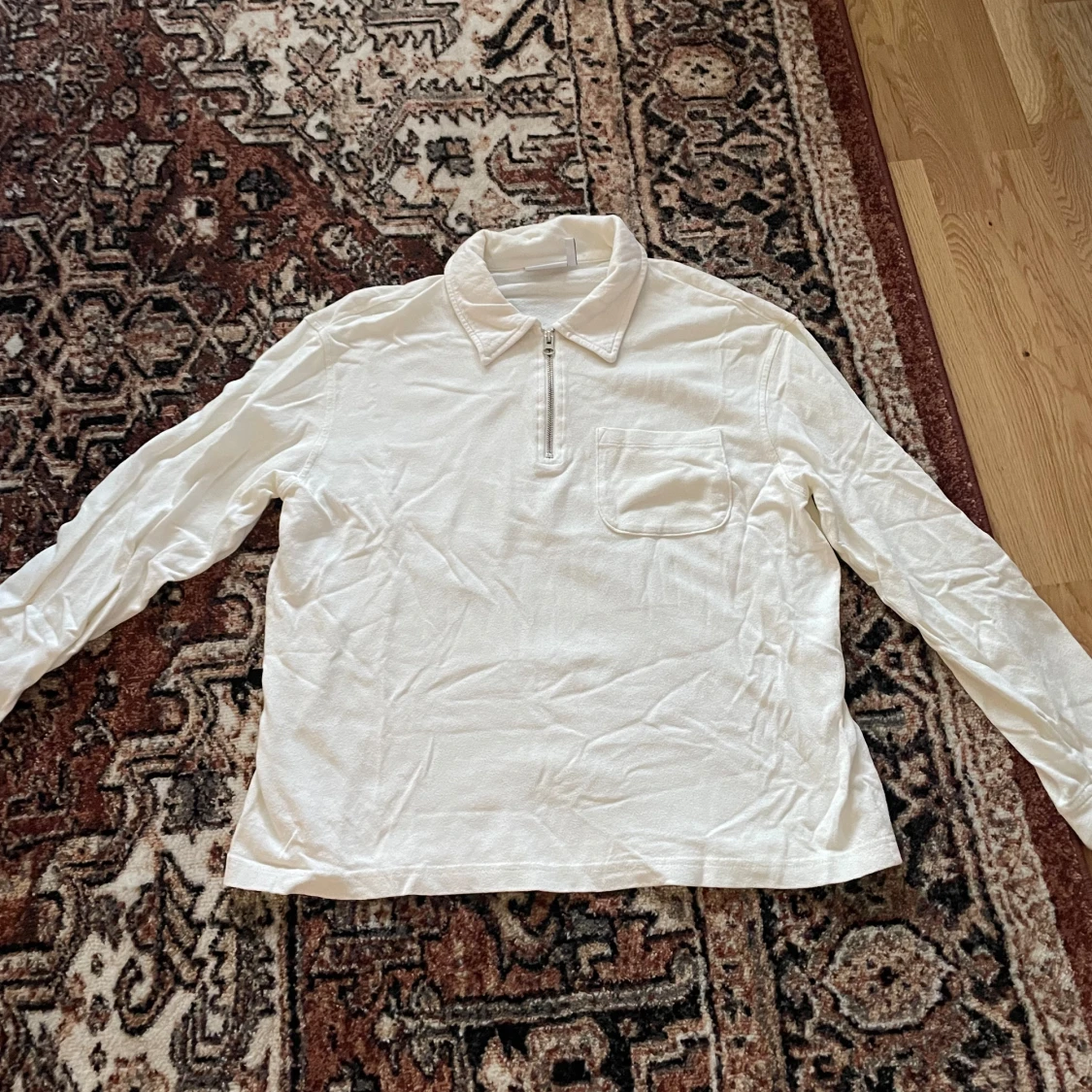 Weekday long sleeve half zip