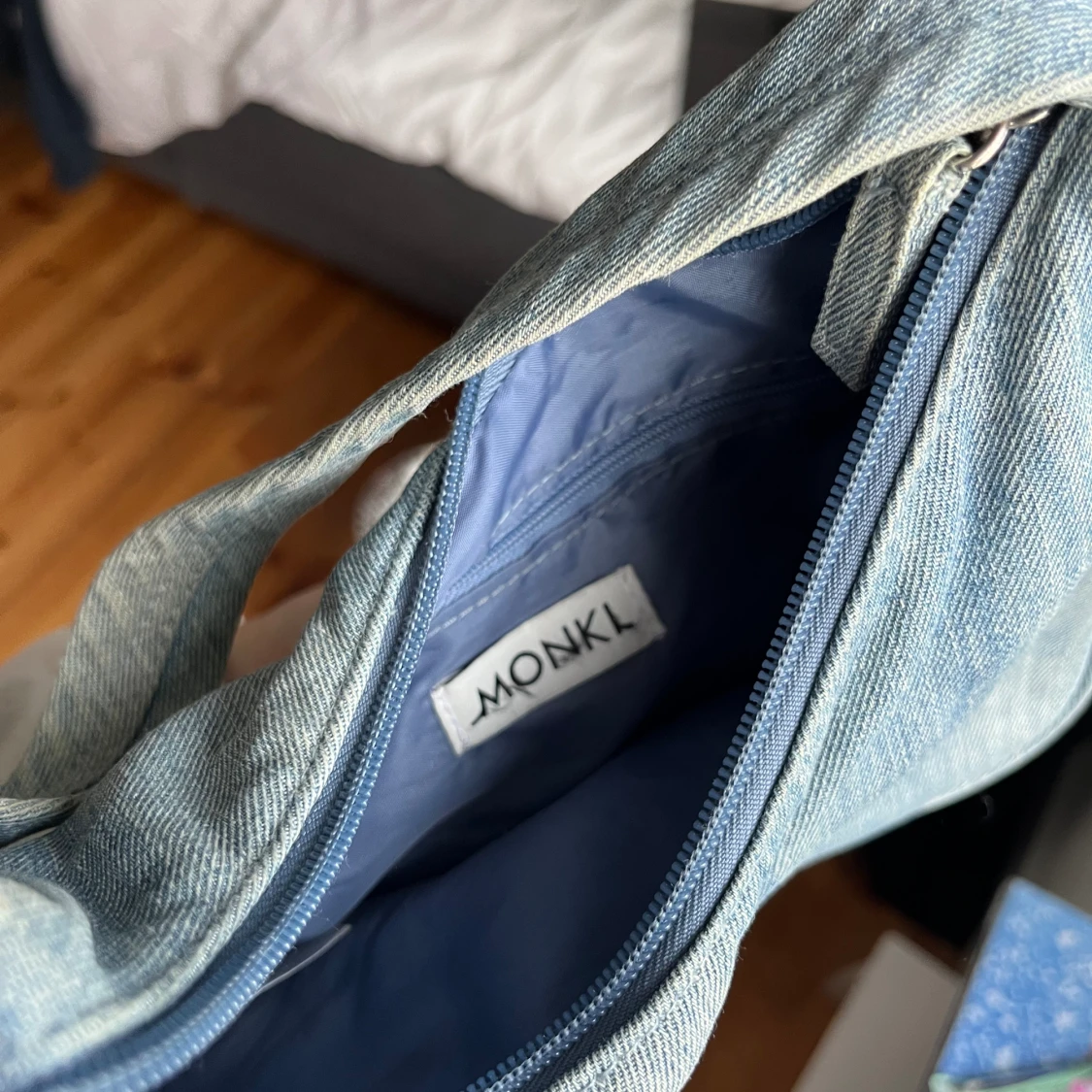 Liten jeans väska - 90