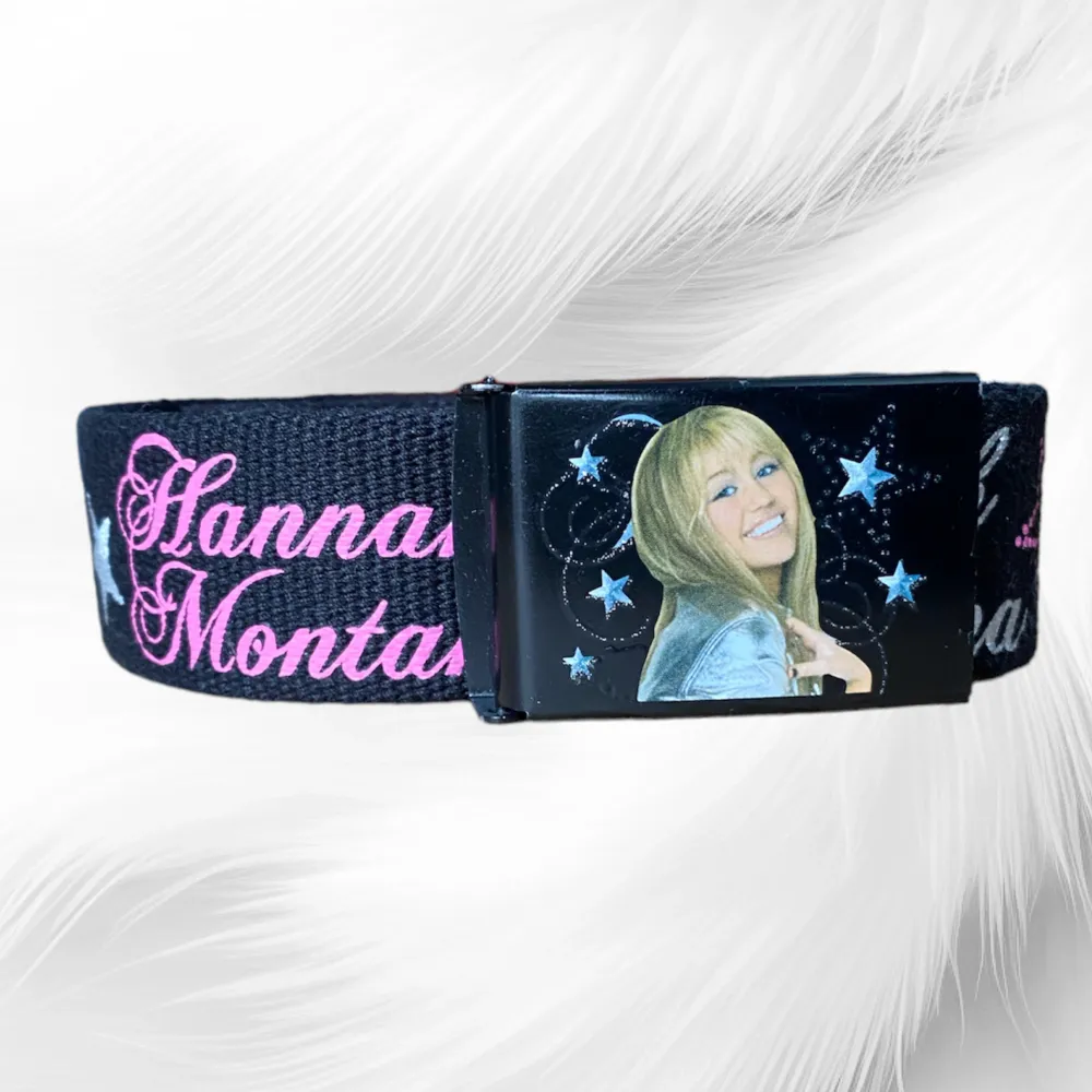 Galet snygg Hannah Montana bälte, 80 cm långt 🔥🐺 . Accessoarer.
