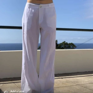 Linnebyxor - Säljer dessa linnebyxor då de tyvärr har blivit för korta, strlk S men skulle mer säga att de är XS då de är väldigt små i storleken❤️pris kan diskuteras❤️