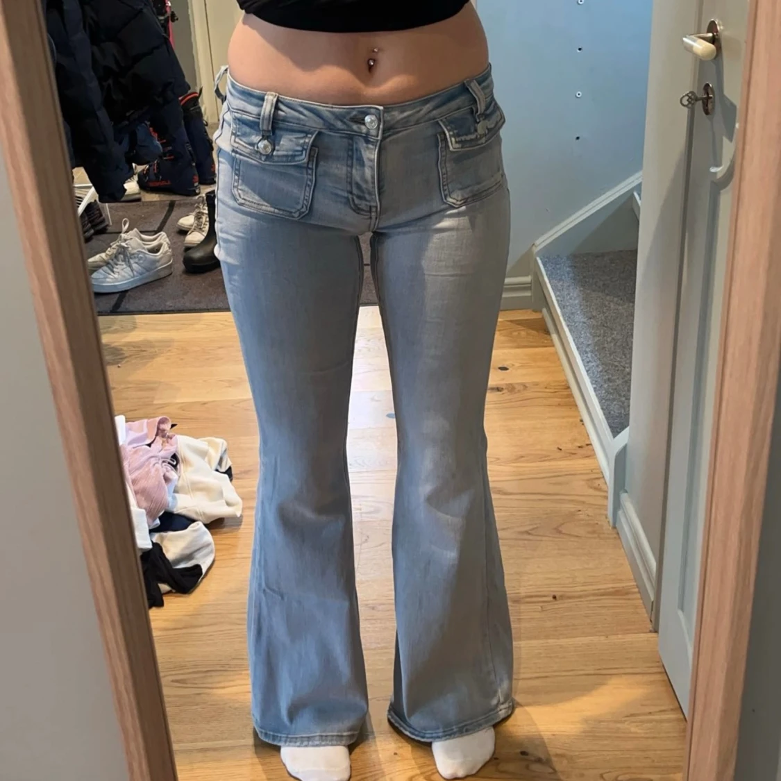 Lågmidjade Jeans - 91