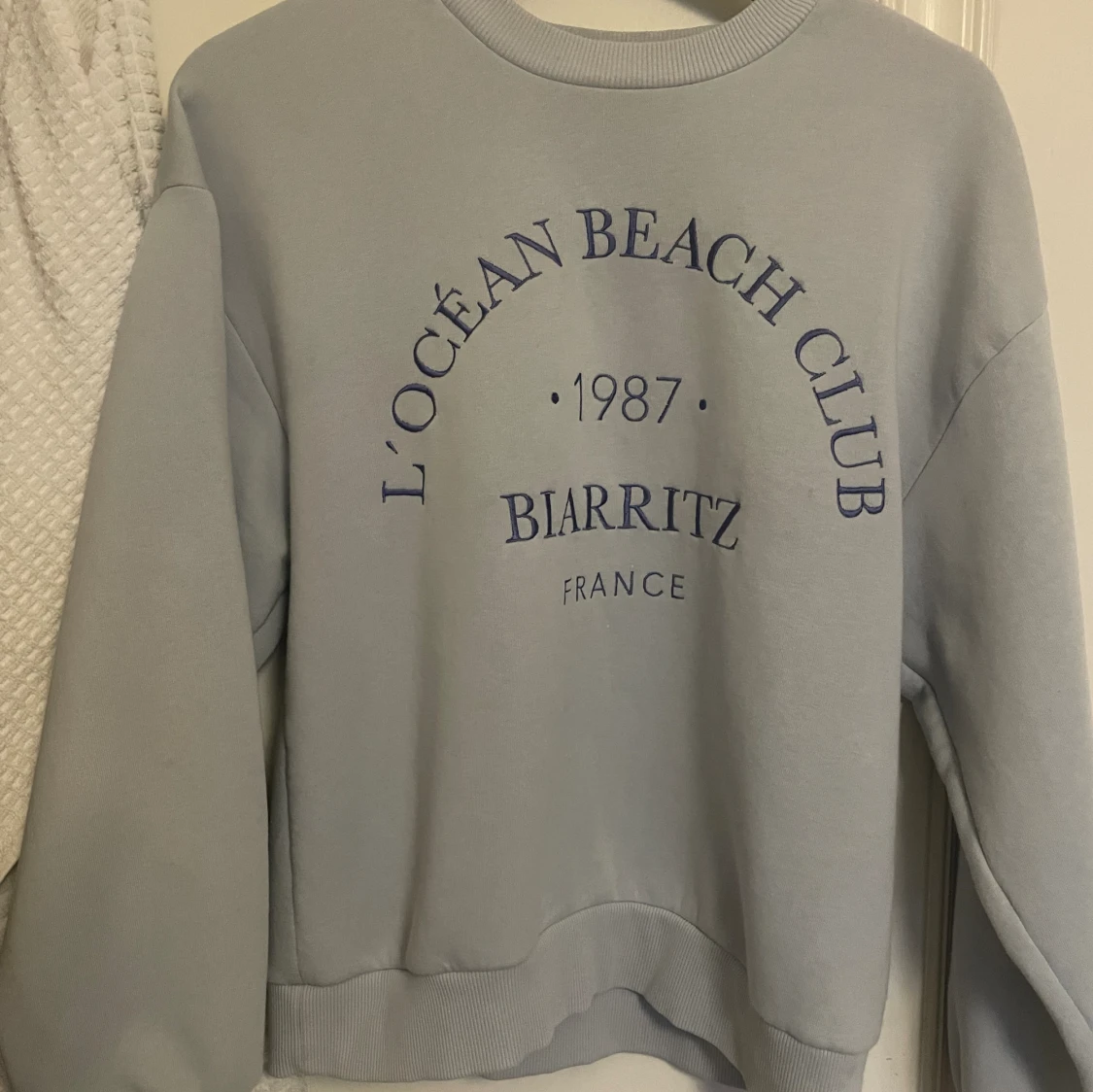 Blå Collagetröja - 91