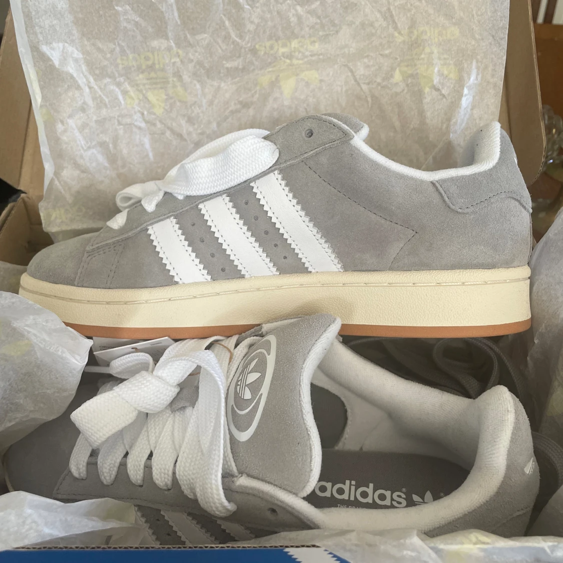 Adidas Campus Grey White