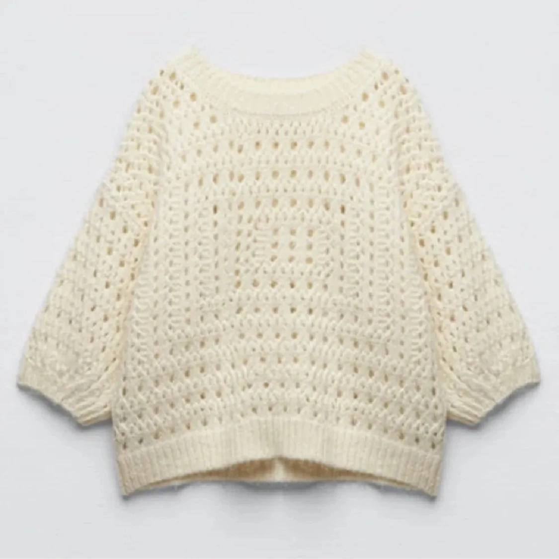 Trekvartsärmad zara tröja 