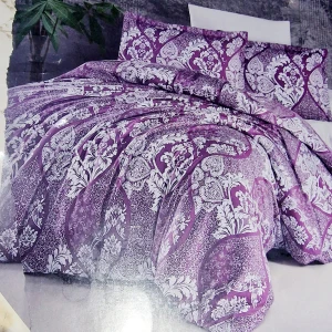 Dubbel påslakan med örngott  - Helt ny och oanvänd dubbelsäng påslakan med 2 örngott en packning 