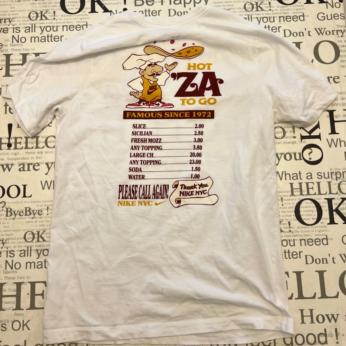 Nike Pizza Tshirt - 90